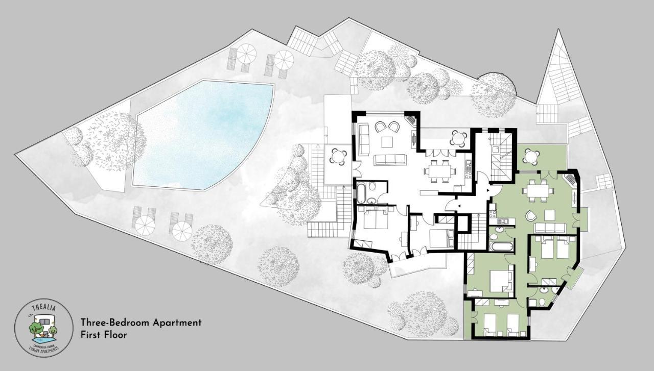Thealia Apartment Karefiliana Exterior photo